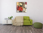 Hibiskus Wall Art Print on the wall