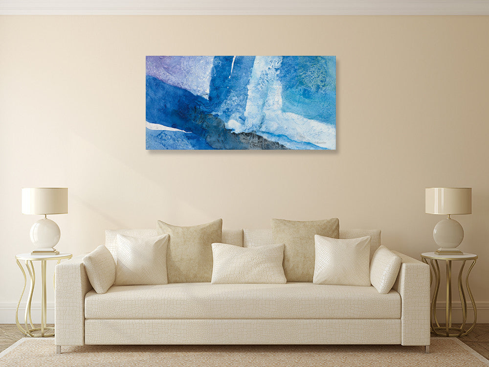 Intersect I Wall Art Print on the wall