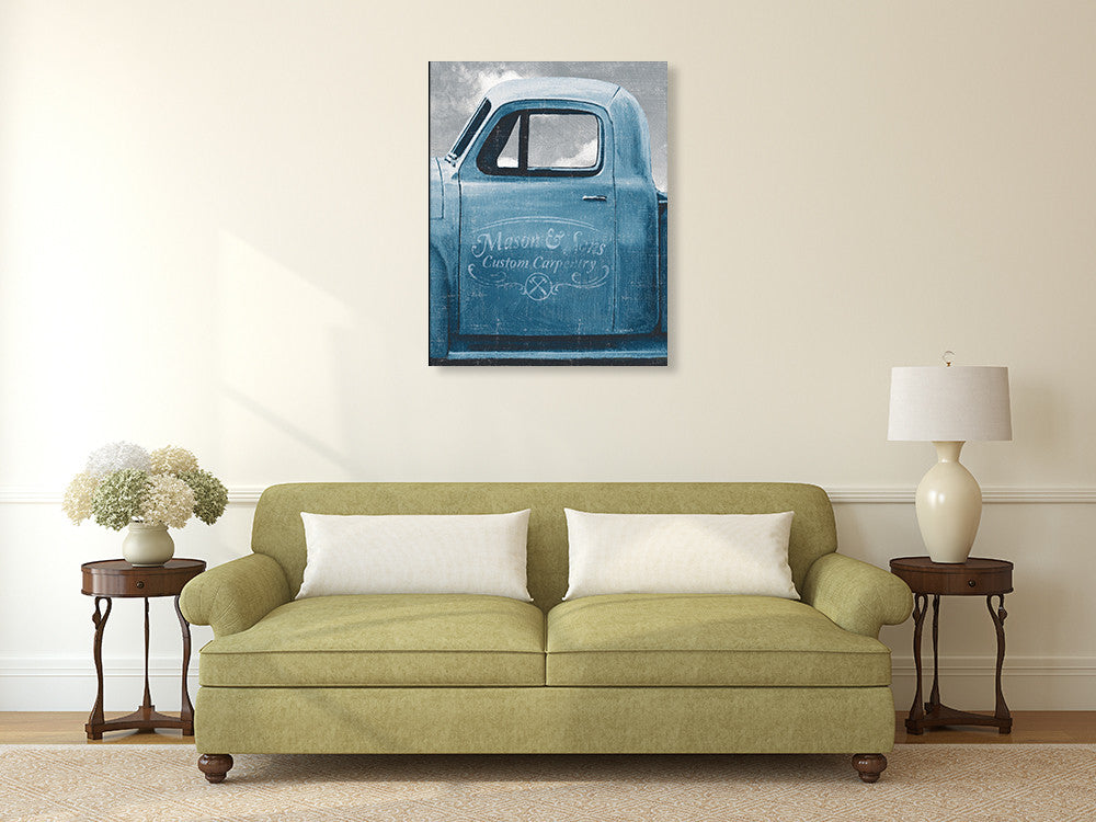 Lets Go for a Ride II Wall Art Print on  the wall