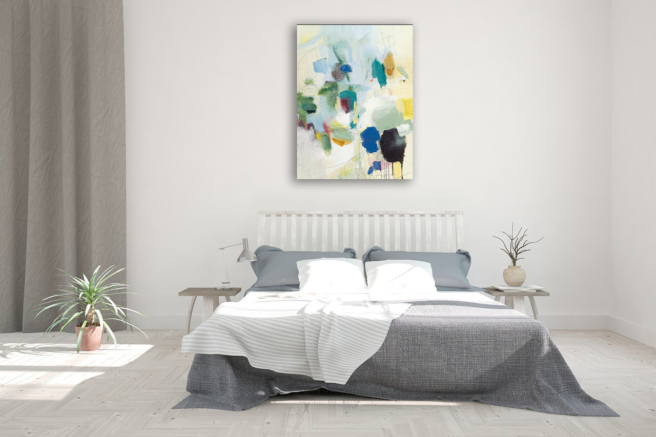 Medley II Wall Art Print on the wall
