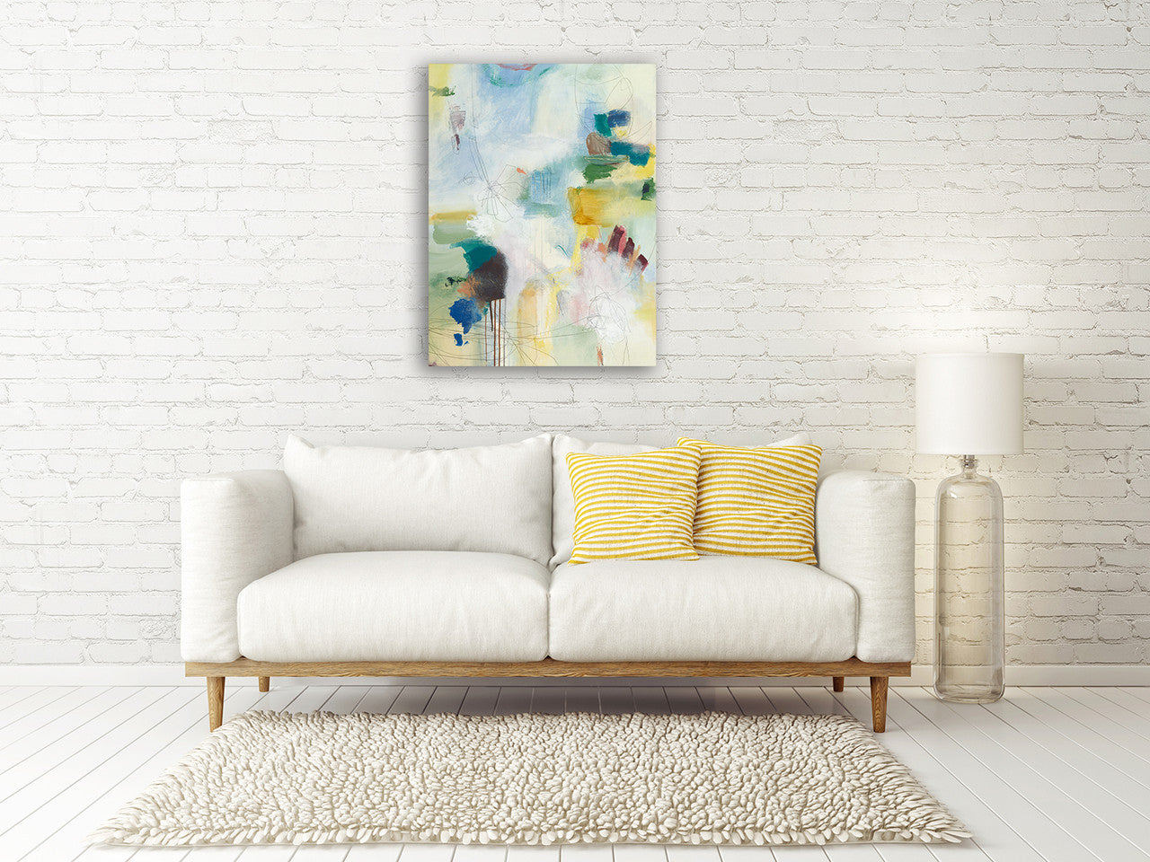 Medley I Wall Art Print on the wall