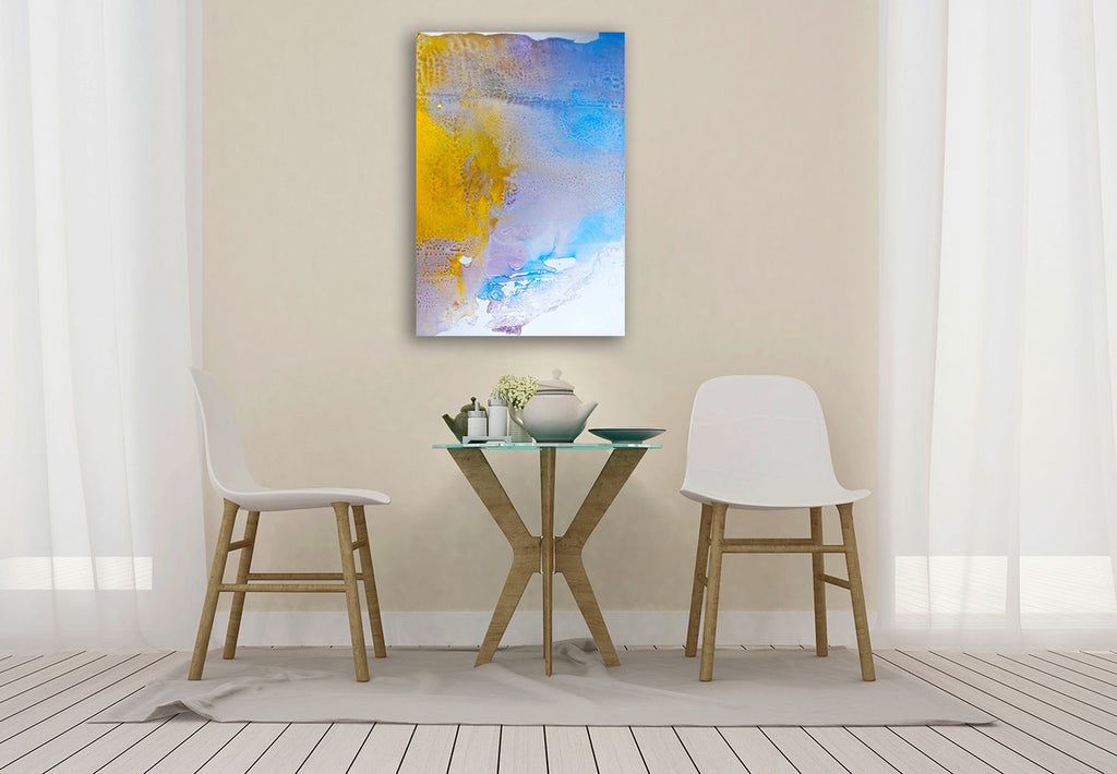 Misty III Wall Art Print on the wall