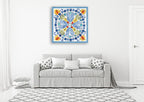 Morning Bloom IX Wall Art Print on the wall
