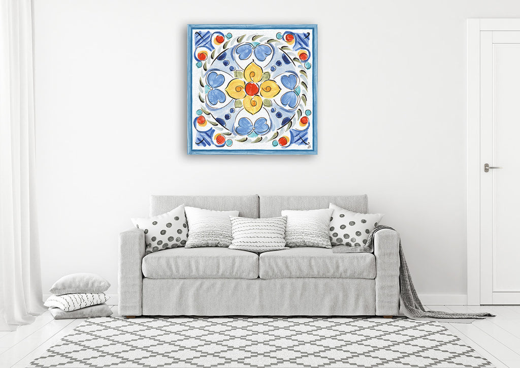 Morning Bloom VIII Wall Art Print on the wall