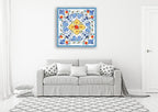 Morning Bloom VIII Wall Art Print on the wall