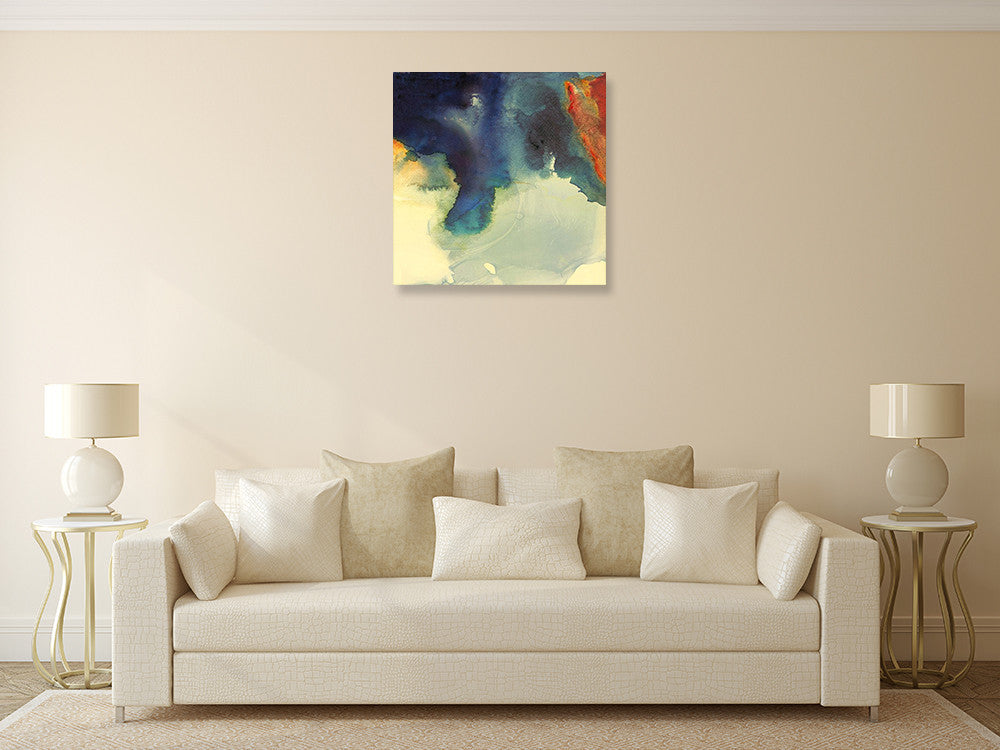 Neon Dreaming H Wall Art Print on the wall