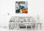 New York City Service Wall Art Print on the wall