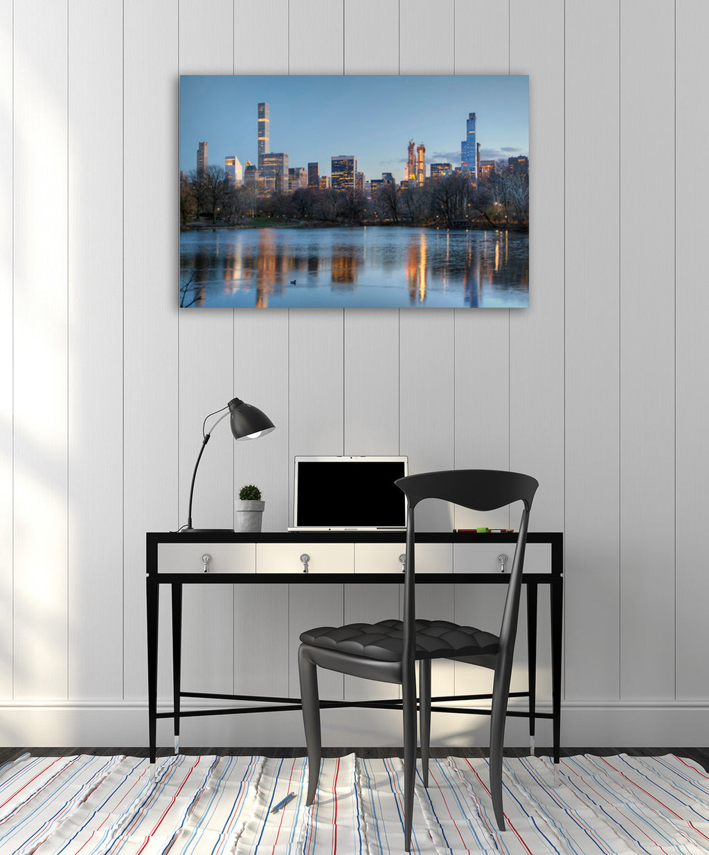 New Yorker Wall Art Print on the wall