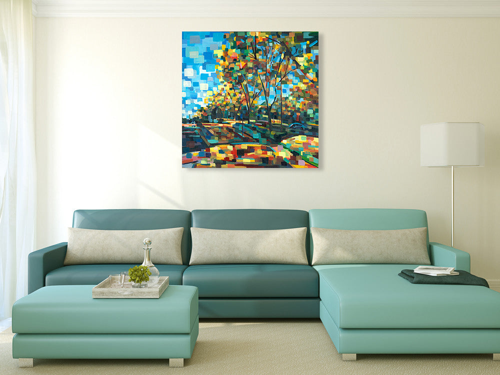 Ode Wall Art Print on the wall
