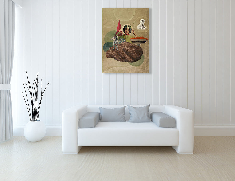 Origin Wall Art Print on the wall