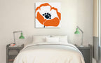Pop Art Floral III Wall Art Print on the wall