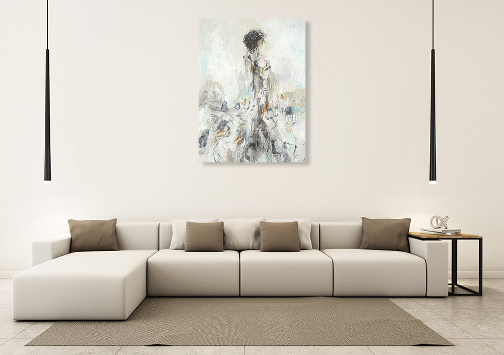 Romantic Reflection I Wall Art Print on the wall
