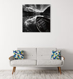 Rowing Boat Wall Art Print on the wall