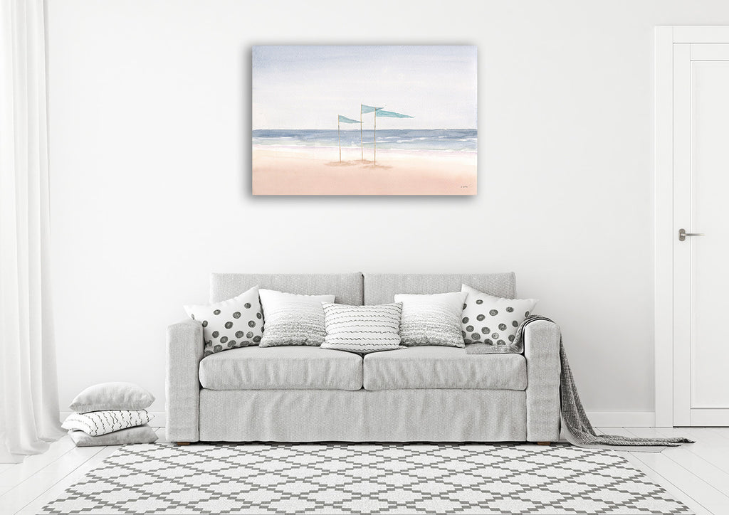Salento Coast Wall Art Print on the wall