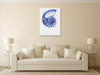Sea Life in Pen VI Wall Art Print on the wall