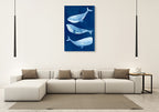 Silent Depth I Wall Art Print on the wall