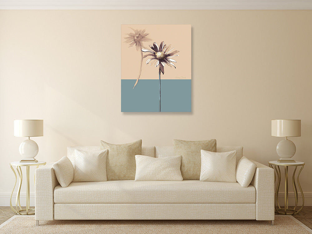 Simplicity II Wall Art Print on the wall