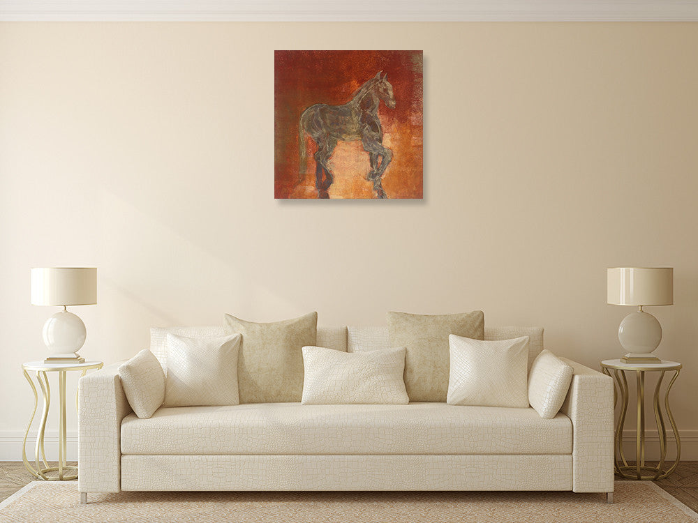 Solar Pony I Wall Art Print on the wall