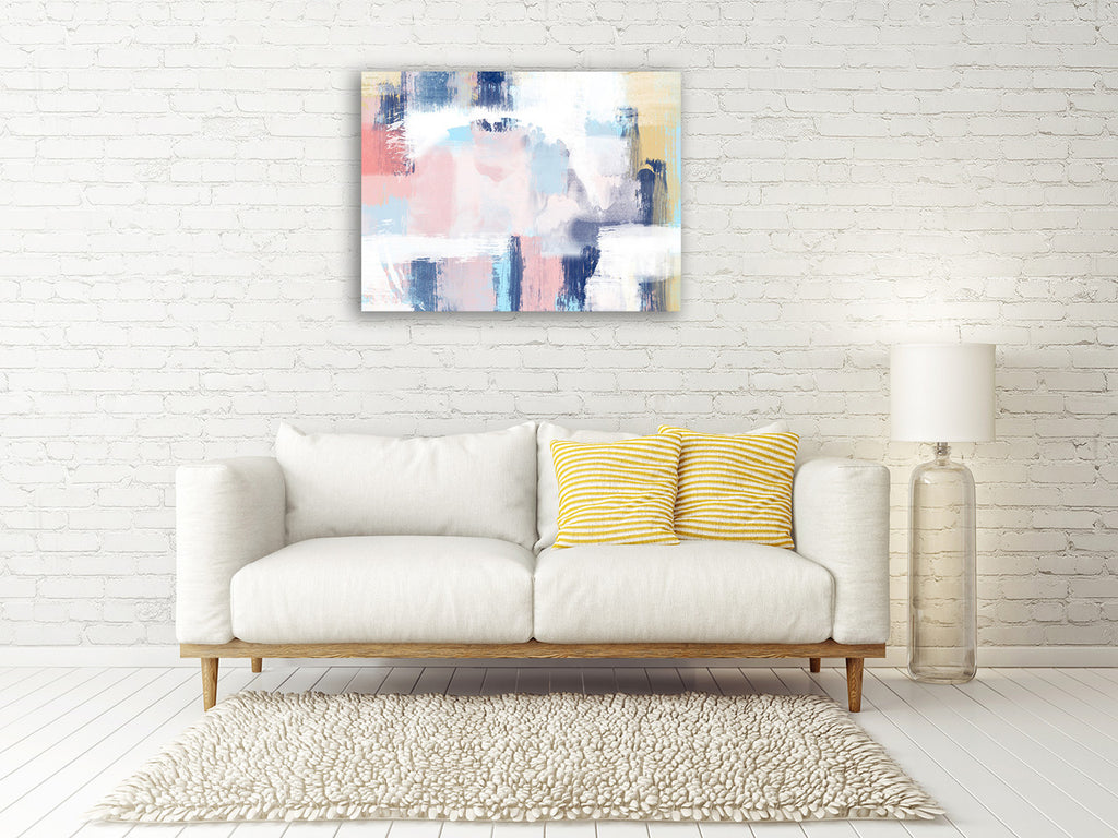 Spring Distressed I Wall Art Print on the wall