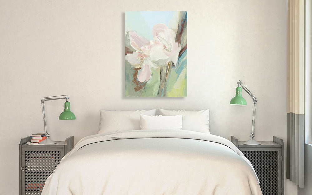 Spring Flowers II Wall Art Print on the wall