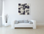 Squares III Wall Art Print on the wall