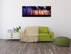 Sunrise Palm Cove Wall Art Print on the wall