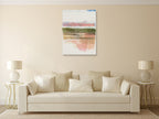 The Sunset Wall Art Print on the wall
