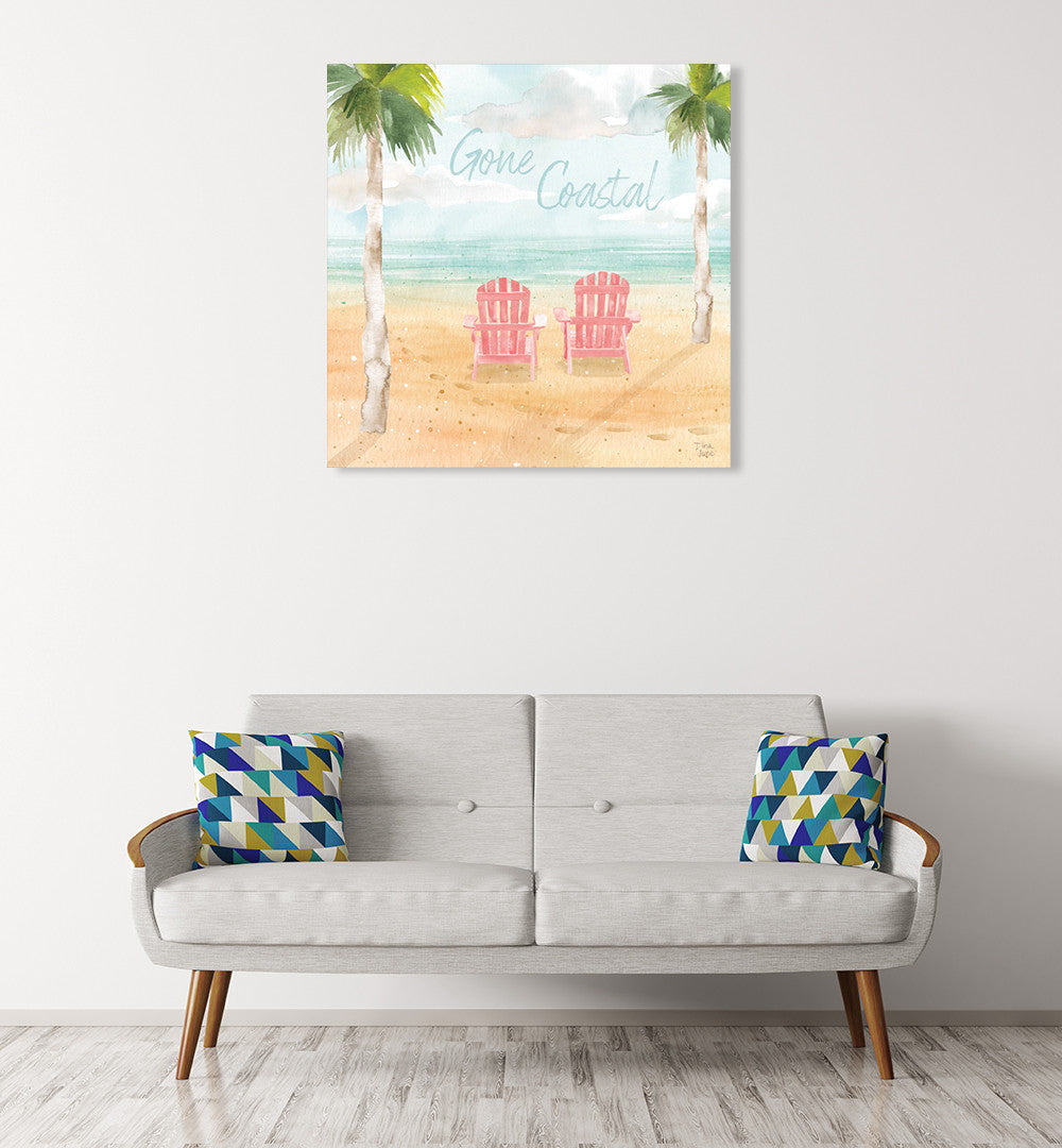 Surfs Up III Wall Art Print on the wall