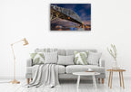 The Sydney Harbour Bridge Wall Art Print on the wall