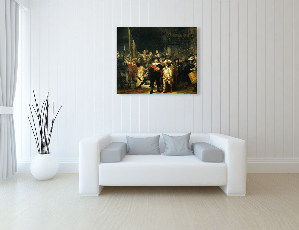 The Night Watch Rembrandt on the wall