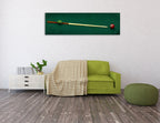 The Poolman Wall Art Print on the wall