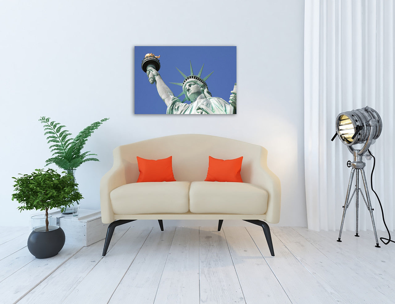 The Statue of Liberty I Wall Art Print on the wall