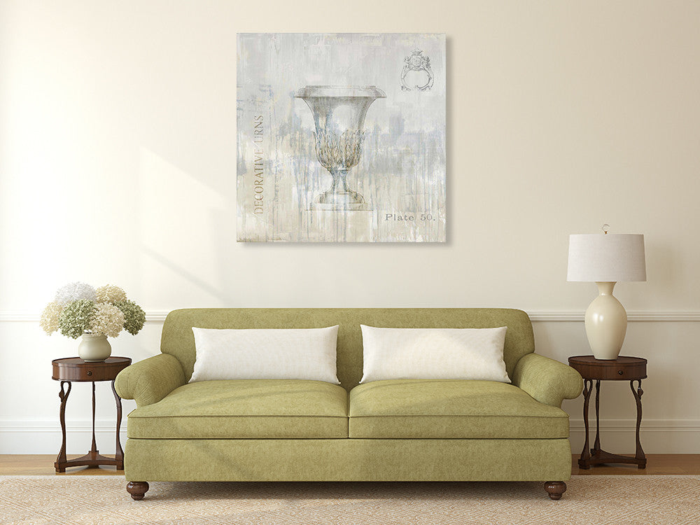Urns & Ornaments IV Wall Art Print on the wall