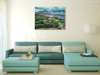 View From Goose Park Wall Art Print on the wall