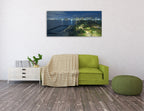 Waikiki Overview Wall Art Print on the wall