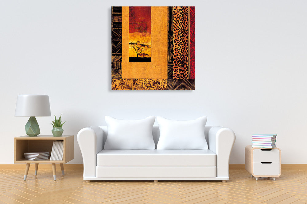 African Studies I Wall Art Print  on the wall