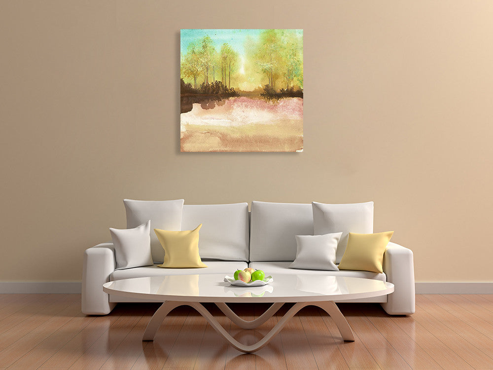 Autumn Shadows II Wall Art Print on the wall