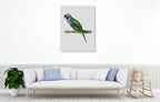 Bird IV Wall Art Print on the wall