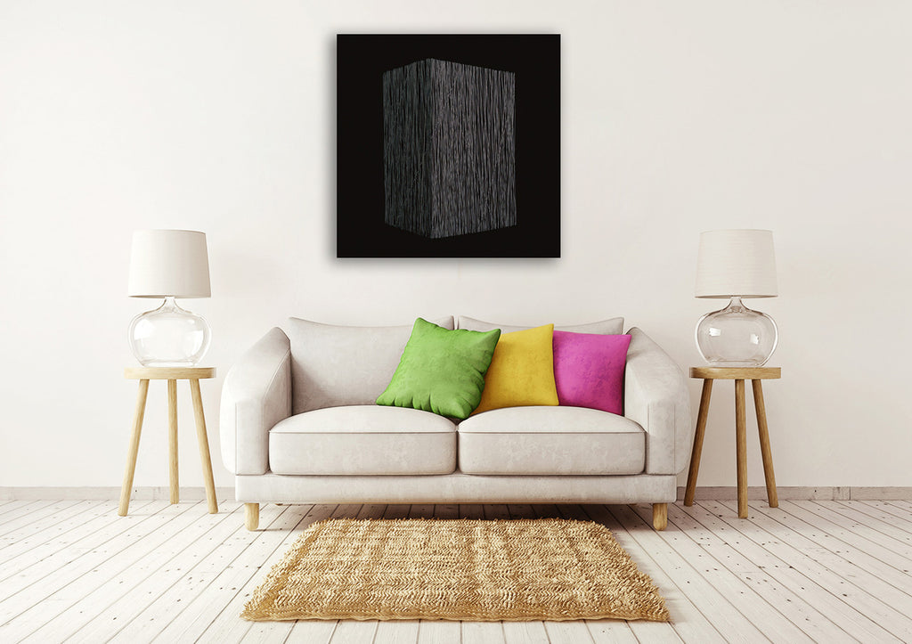Black White II Wall Art Print on the wall