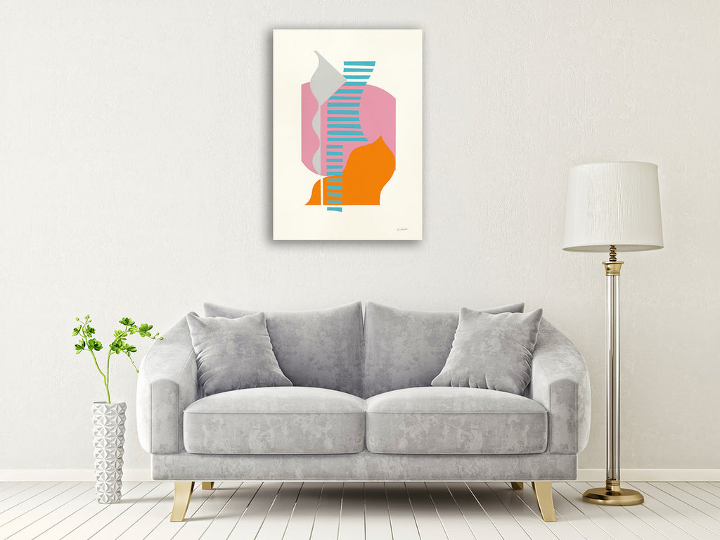 Boardwalk Wall Art Print on the wall