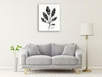 Botanical Sketches III Wall Art Print on the wall