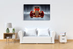 Car Collection 8 Wall Art Print on the wall