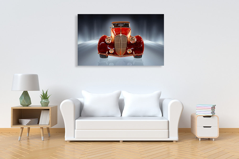 Car Collection 8 Wall Art Print on the wall