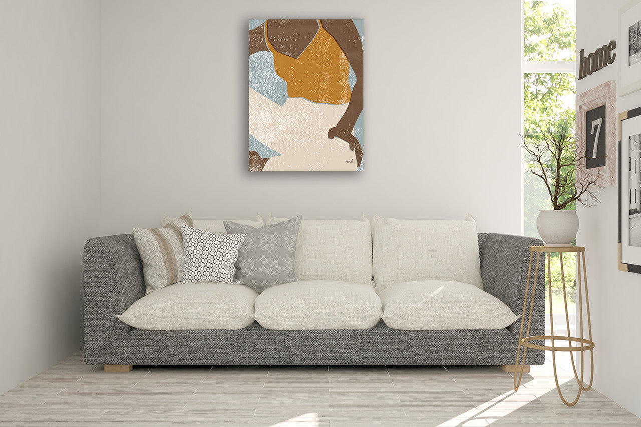 Casual III Wall Art Print on the wall