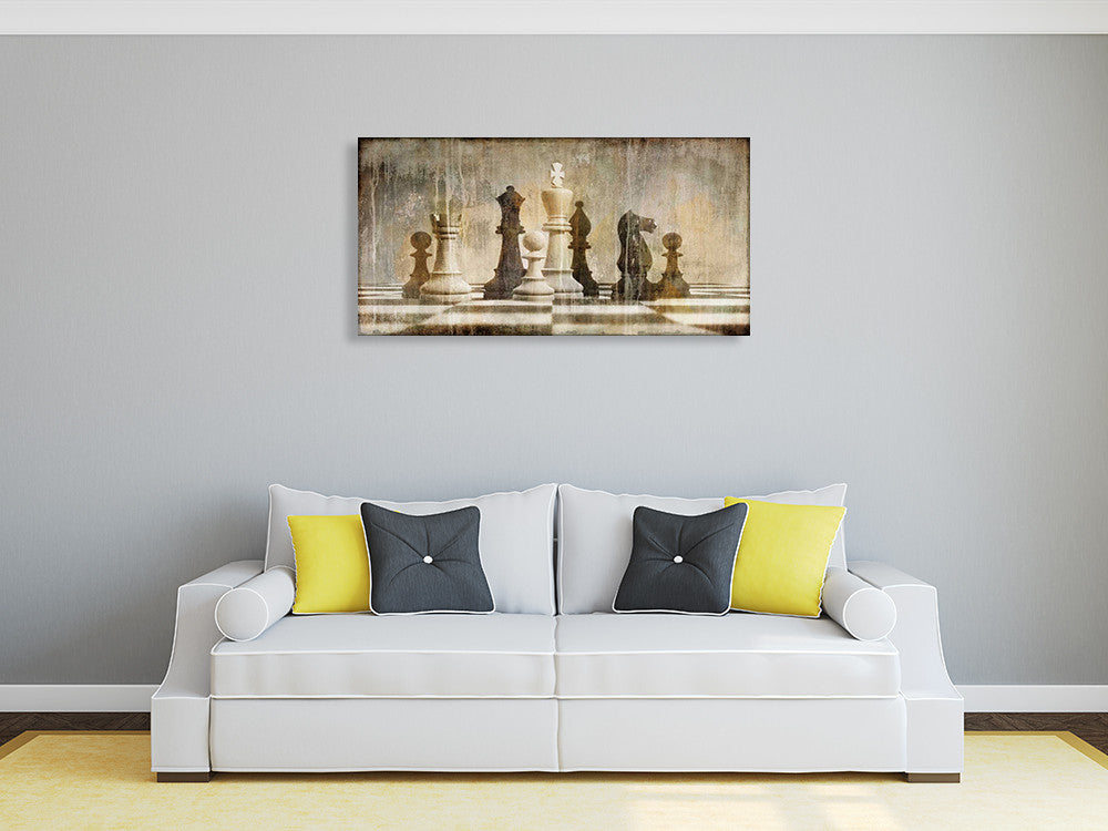Chess Wall Art Print on the wall