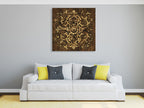 Classic Scroll I Wall Art Print on the wall