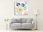 Coastline Botanical II Wall Art Print on the wall
