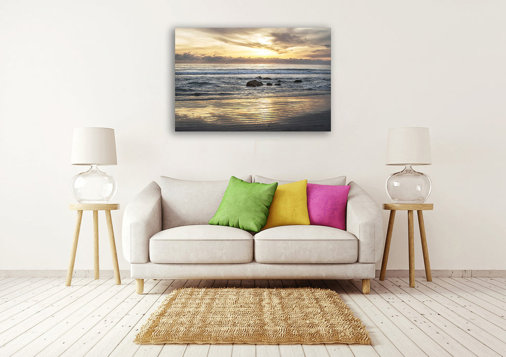 Coronado Beach Wall Art Print on the wall