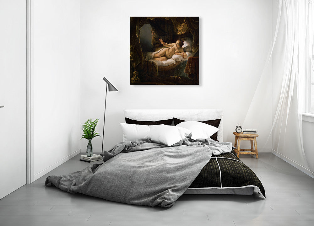 Danaë Rembrandt on the wall