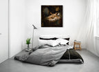 Danaë Rembrandt on the wall